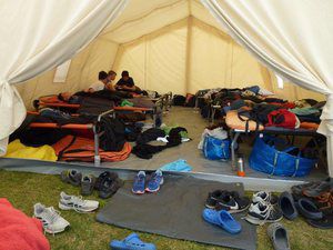 Jugendgruppe Zelt - Copyright: Bernd Hirschmann