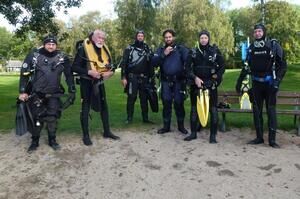 Abtauchen 2023 - alle Taucher - Copyright: Norbert Studt