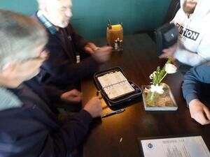 Antauchen - Logbuchschreiben - Copyright: Bernd Hirschmann