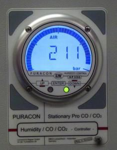 Kompressor - Fülldruck 211 Bar