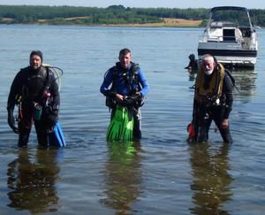 Gammel Aalbo - Juli 2018 - vor dem Tauchgang Gammel Aalbo - Juli 2018 - vor dem Tauchgang