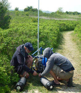 Gammel Mark 2018 - Füllen der Pressluftflaschen